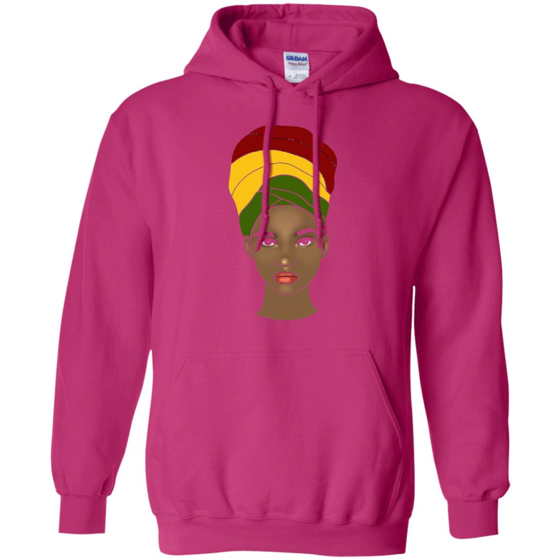 Melanin Rocks African Queen Melanin T-shirt Heliconia