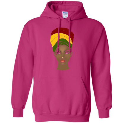 Melanin Rocks African Queen Melanin T-shirt Heliconia