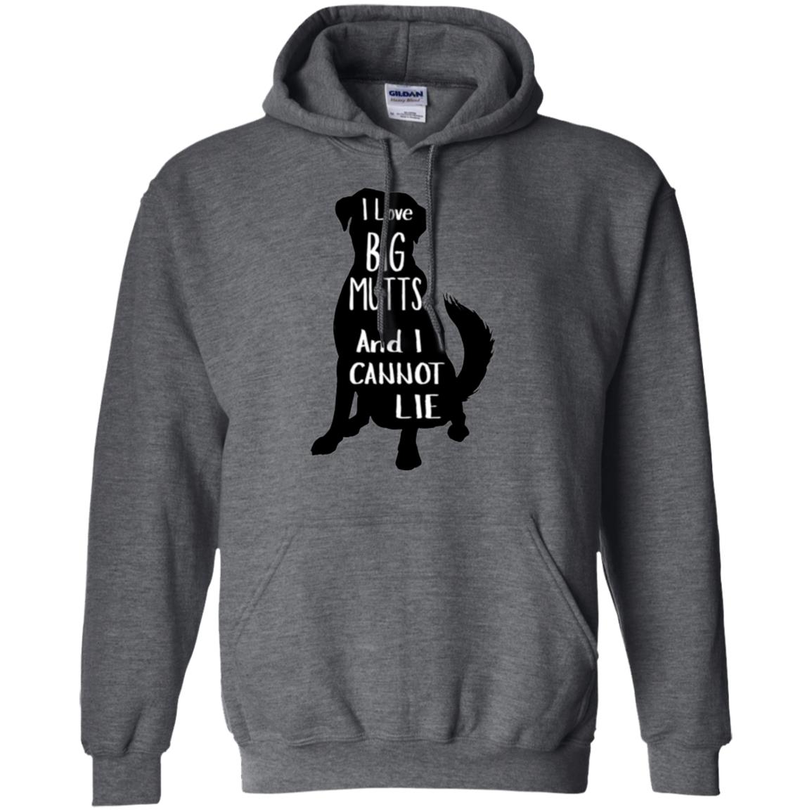 Dog Lovers T-shirt I Love Big Mutts And I Don_t Lie Dark Heather