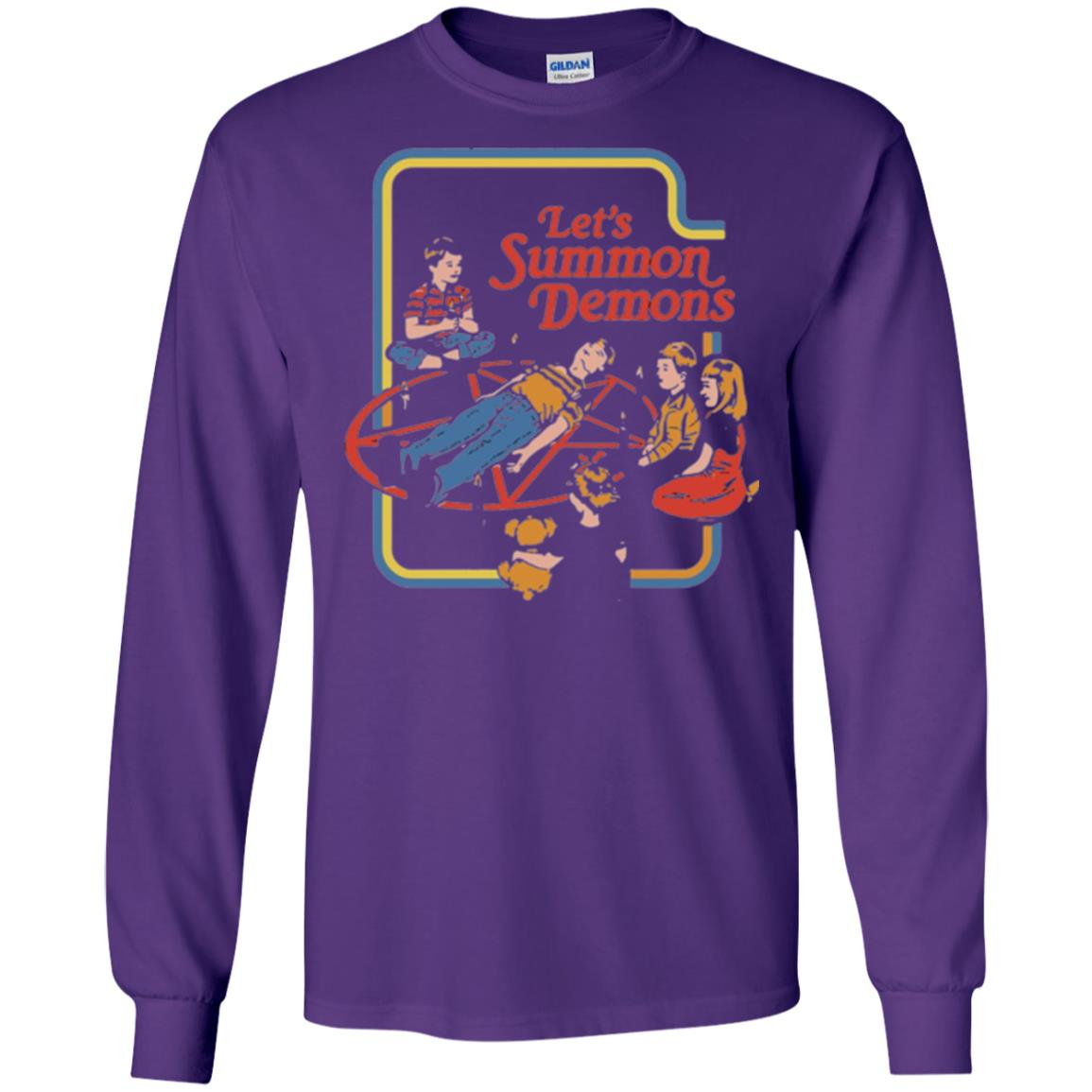Let_s Summon Demons T-shirt Purple