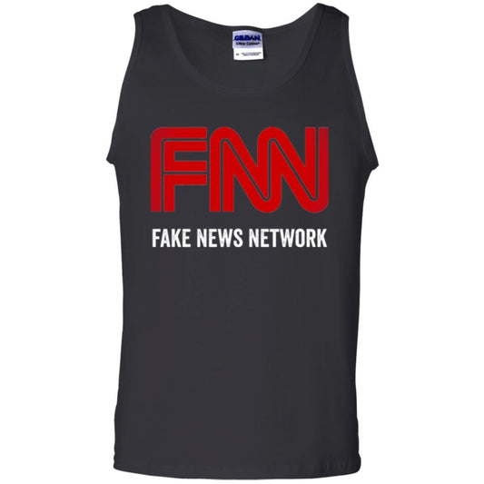 Anti Trump T-shirt Fnn The Fake News Network Black