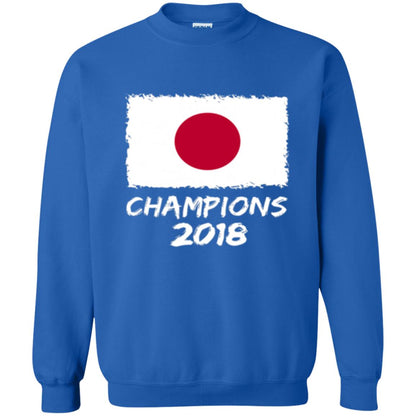 Football Lover T-shirt Japan Champions 2018 T-shirt Royal