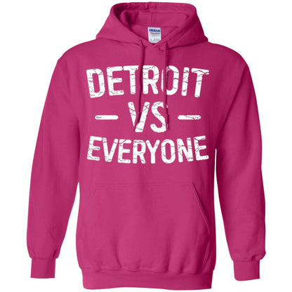 Detroit Vs Everyone T-shirt Heliconia