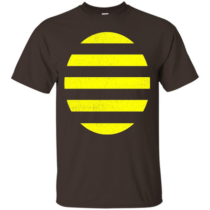 Funny Bumblebee Bee T-shirt Dark Chocolate