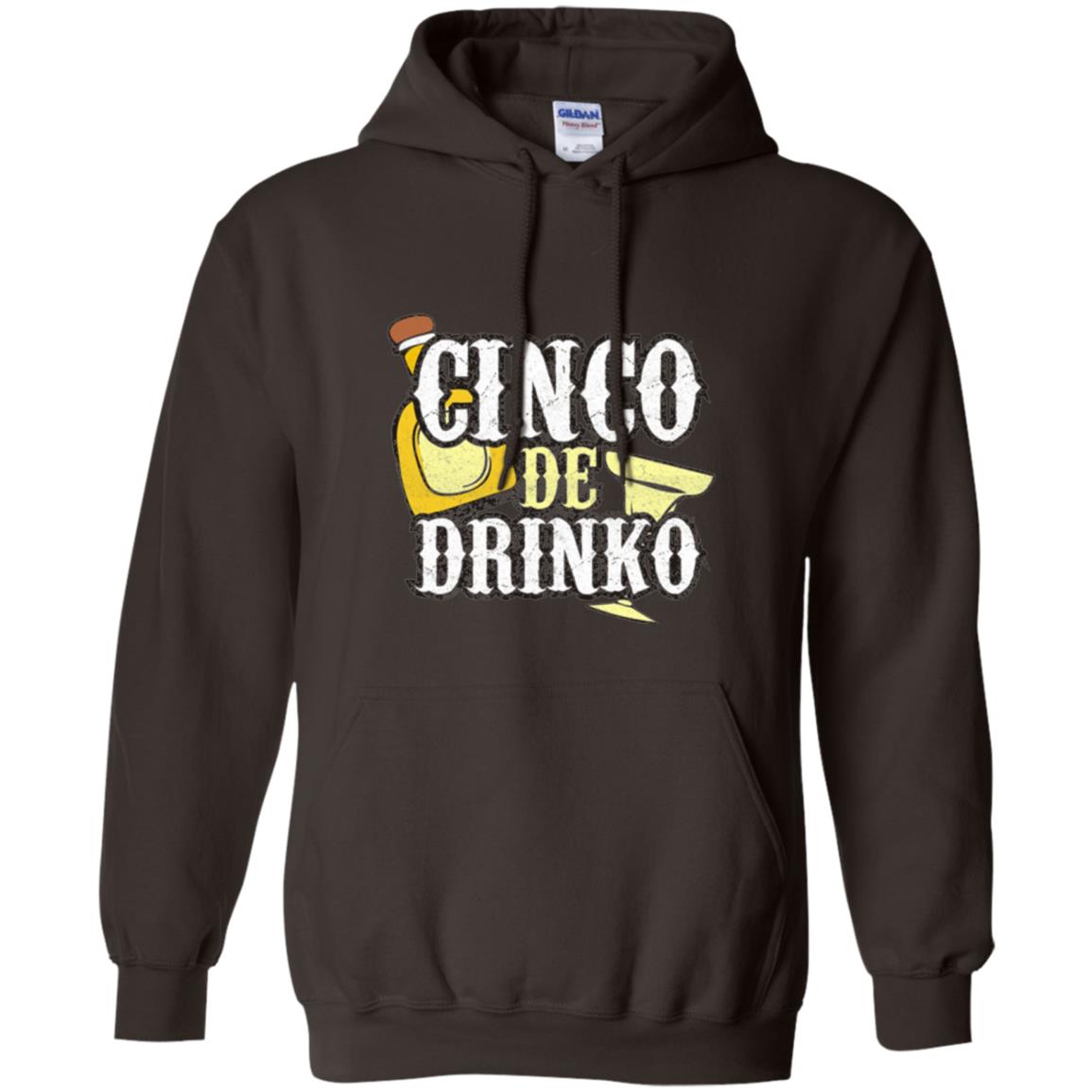 Funny Cinco De Mayo Drinko Celebration T-shirt Dark Chocolate