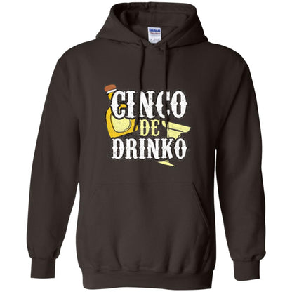 Funny Cinco De Mayo Drinko Celebration T-shirt Dark Chocolate