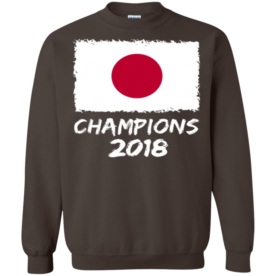 Football Lover T-shirt Japan Champions 2018 T-shirt Dark Chocolate