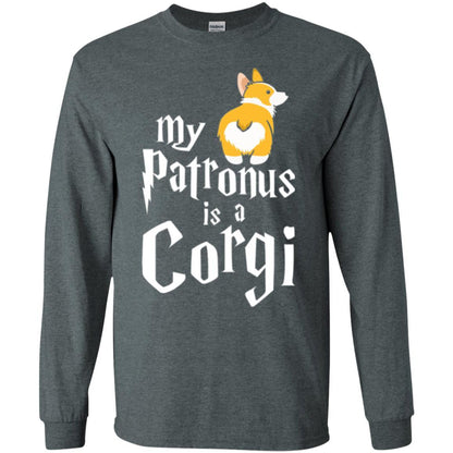 Dog T-shirt My Patronus Is A Corgi T-shirt