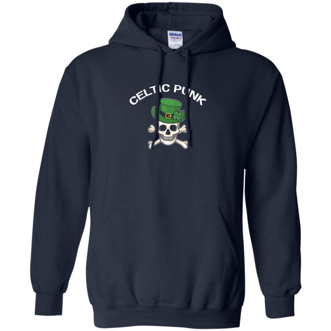 Celtic Punk Rock Irish St. Patrick_s Day T-shirt Navy