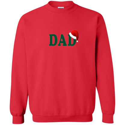 Christmas T-shirt Dad Santa Red