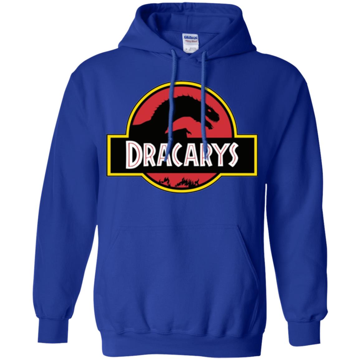 Dracarys Dragon Dinosaur T-shirt Royal