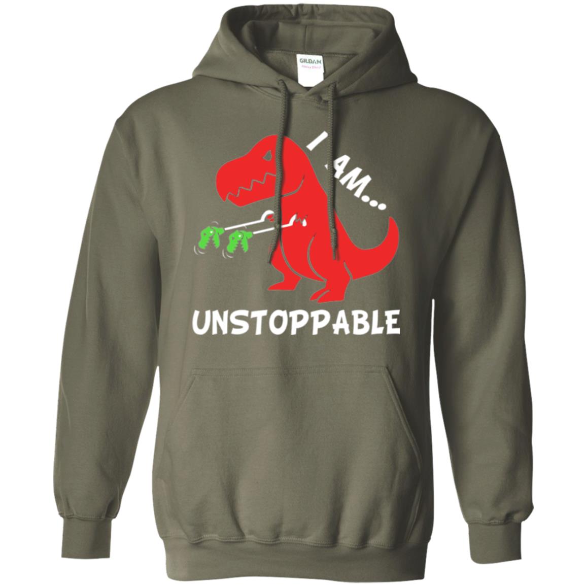 I Am Unstoppable T-shirt Military Green