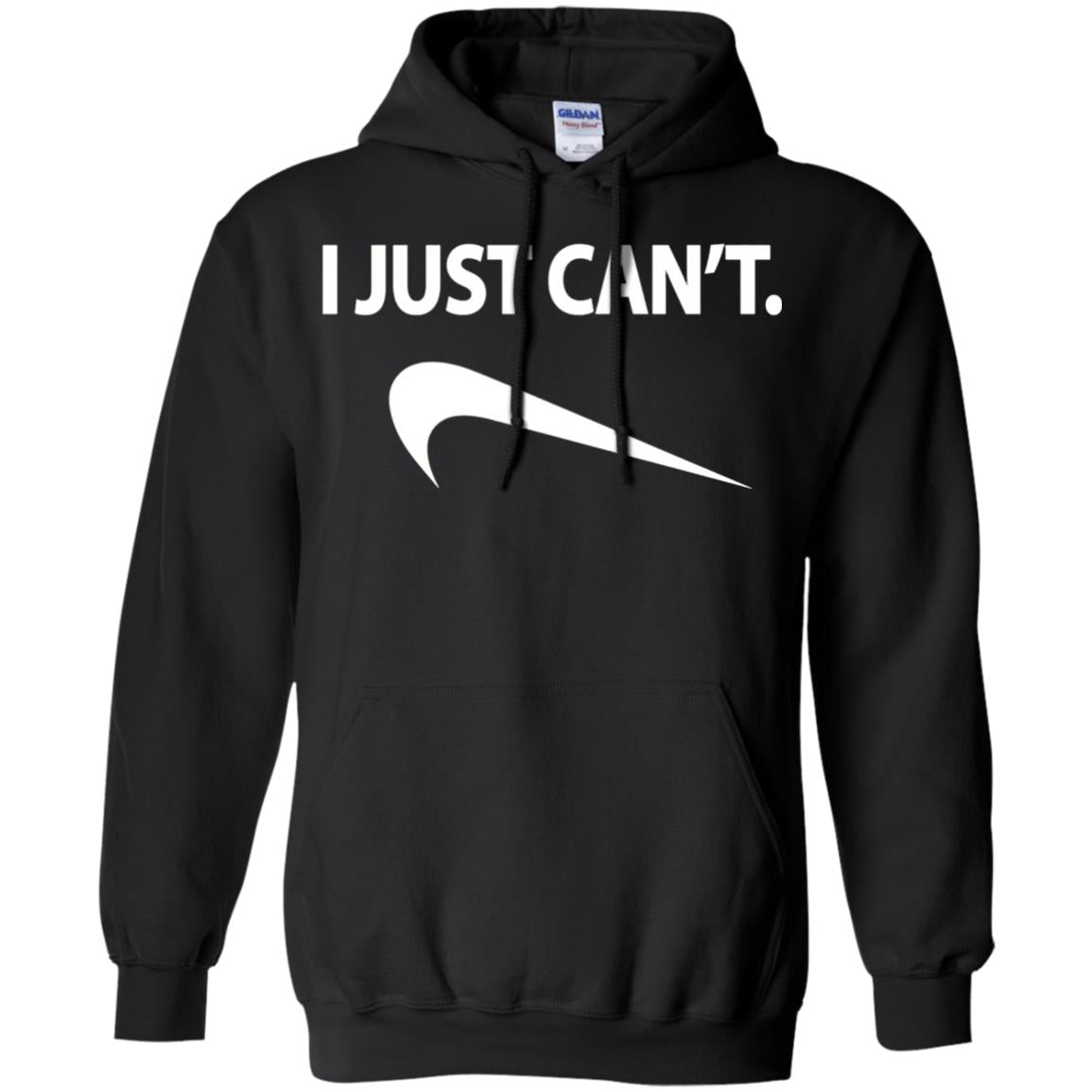 Funny I Just Cant Shirt Black