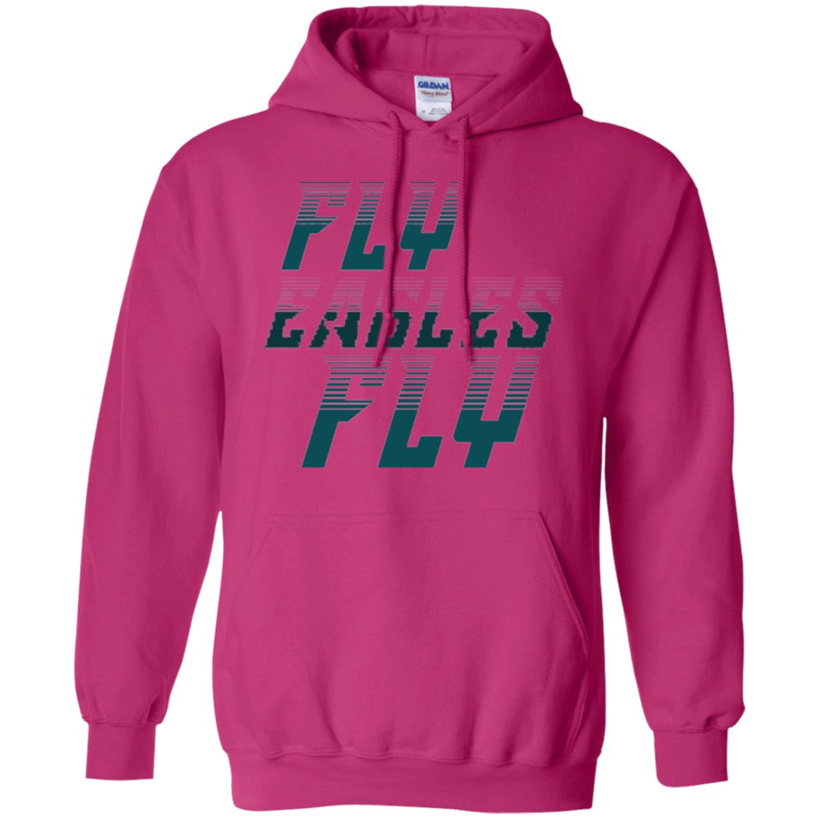 Football Lover T-shirt Fly Eagles Fly Heliconia