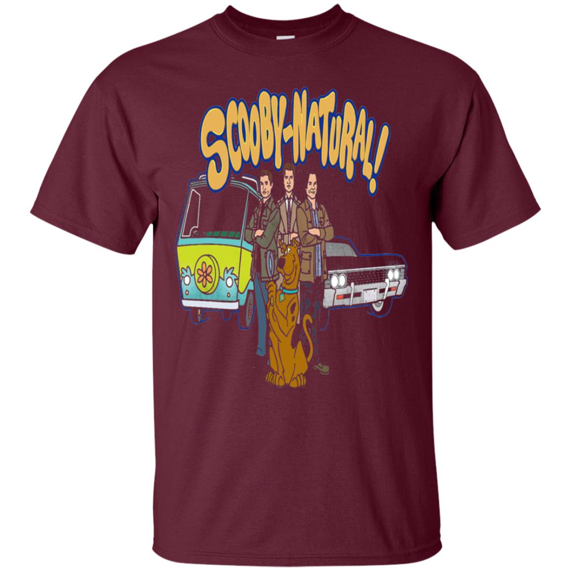 Scooby Natural Movie Lover T-shirt Maroon