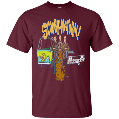 Scooby Natural Movie Lover T-shirt Maroon
