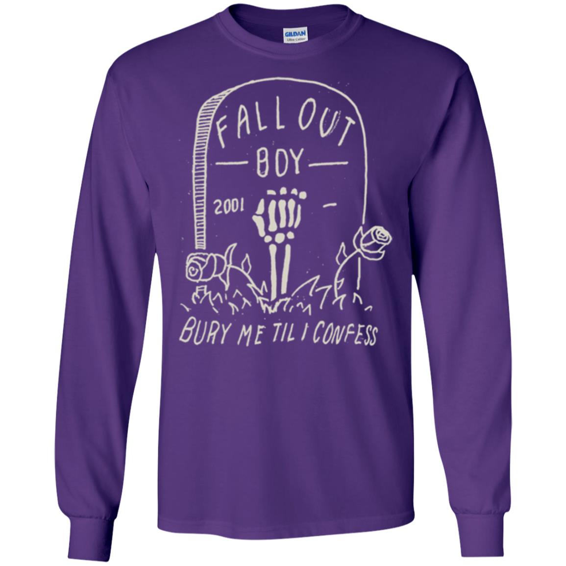 Fall Out Boy Bury Me Till I Confess T-shirt Purple