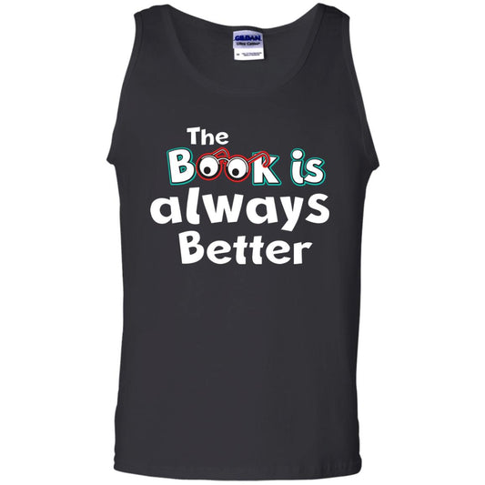 Book Lover T-shirt The Book Is Always Better Black