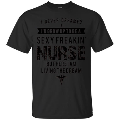 Sexy Nurse Nursing Ladies Shirt Black