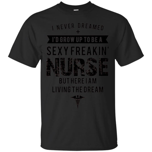 Sexy Nurse Nursing Ladies Shirt Black