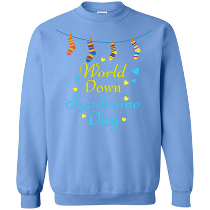 World Down Syndrome Day 21st March Gift Shirt Carolina Blue