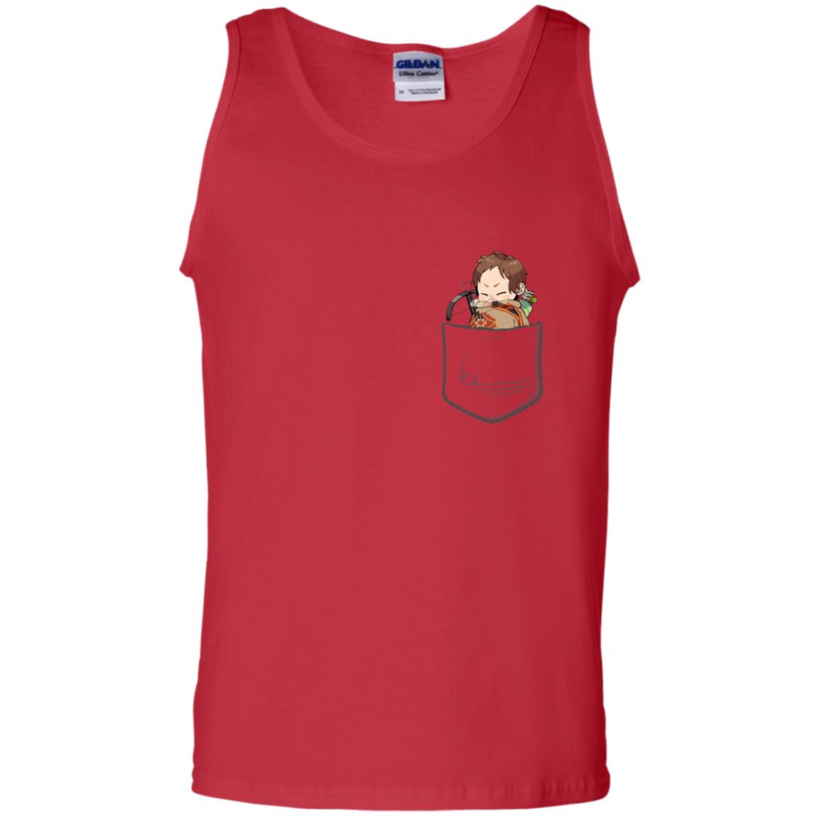 Daryl In Pocket Shirt Red