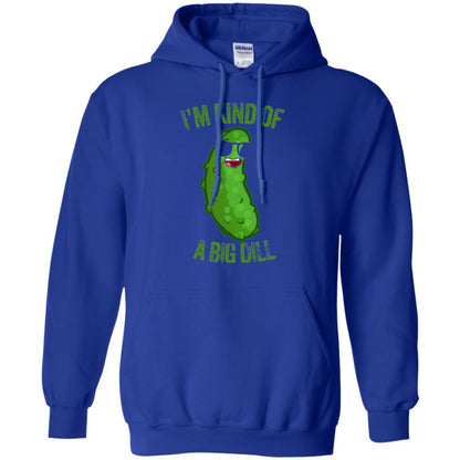 Funny Pickle T-shirt I_m Kind Of A Big Dill Royal