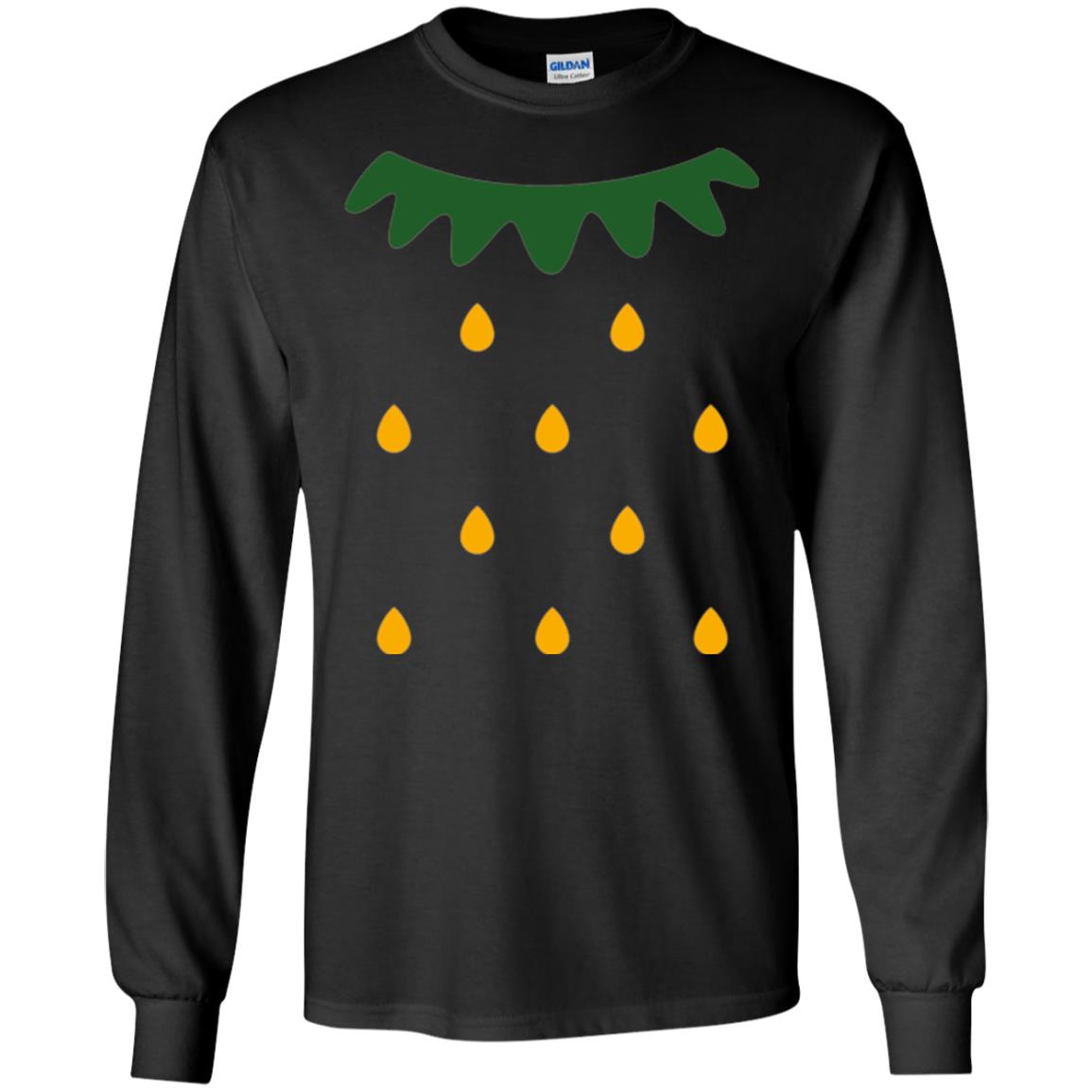 Fruit Salad Matching Set Strawberry Lover T-shirt Black