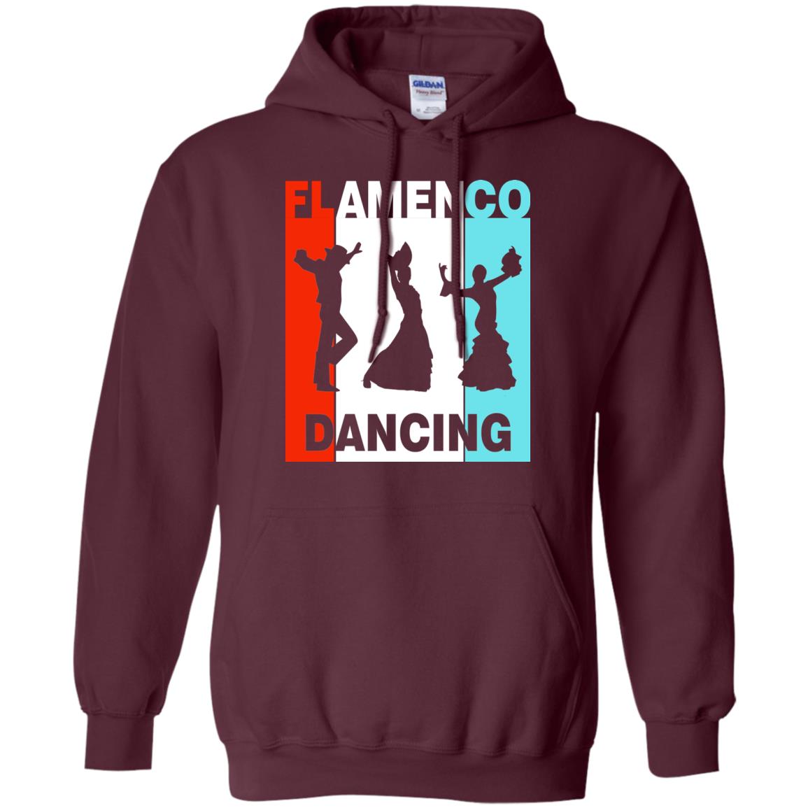 Flamenco Dancing Spanish Dance And Music Lover Shirt Maroon