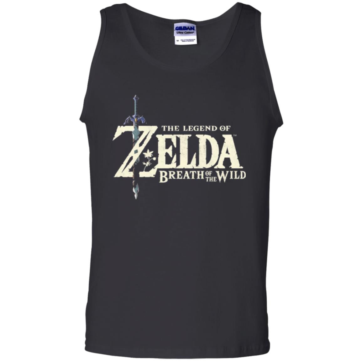 Game T-shirt Nintendo Zelda Breath Of The Wild Black