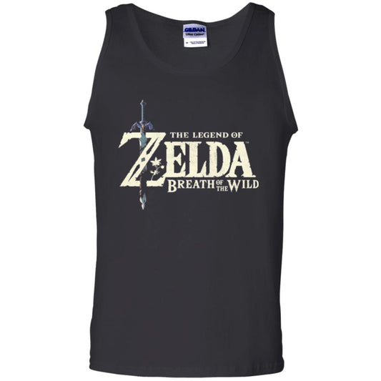 Game T-shirt Nintendo Zelda Breath Of The Wild Black