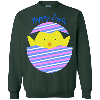 Easter Shirt Happy Easter Forest Green