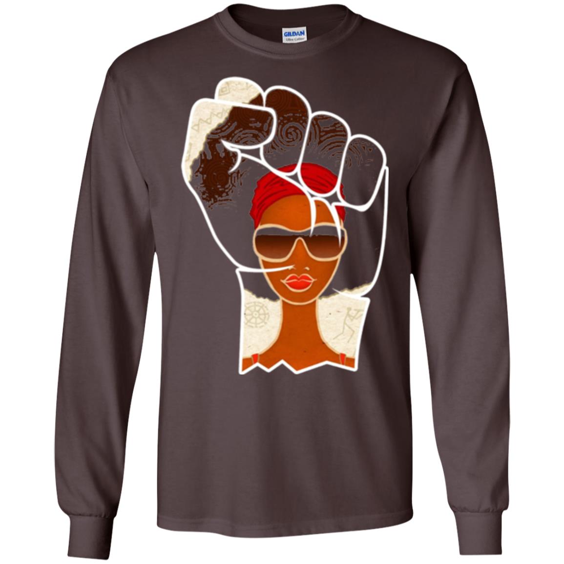Civil Rights Black History Movement T-shirt Dark Chocolate