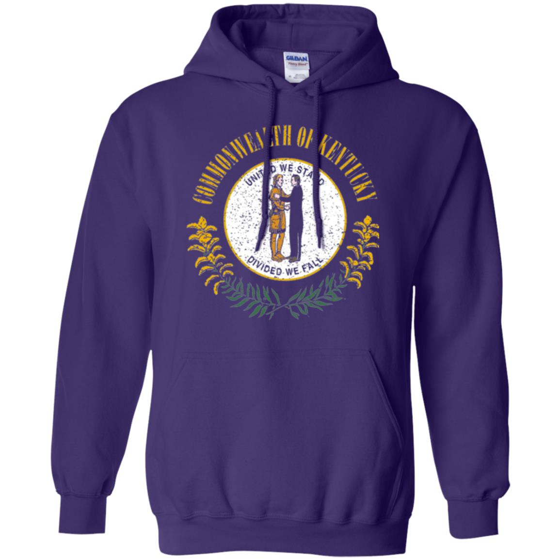 Kentucky State Flag T-shirt Purple