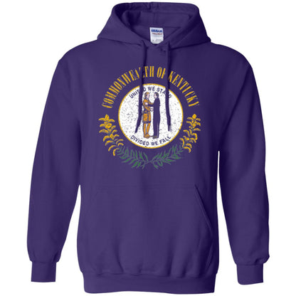 Kentucky State Flag T-shirt Purple