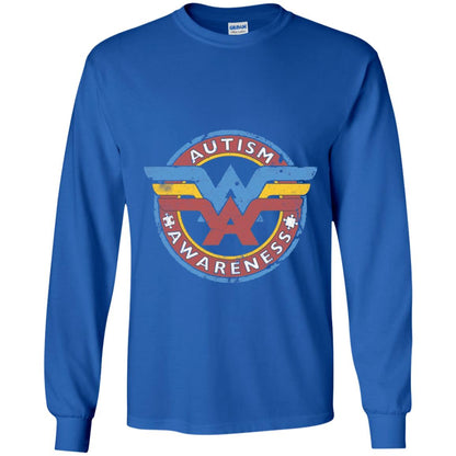 Autism Awareness T-shirt Royal