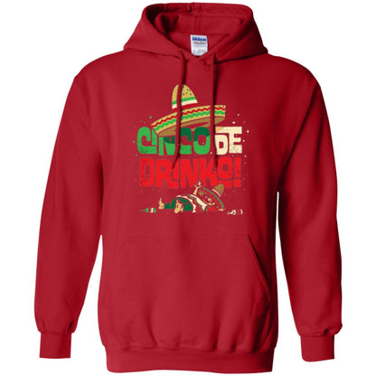 Cinco De Drinko Cinco De Mayo Drink Lover T-shirt Red