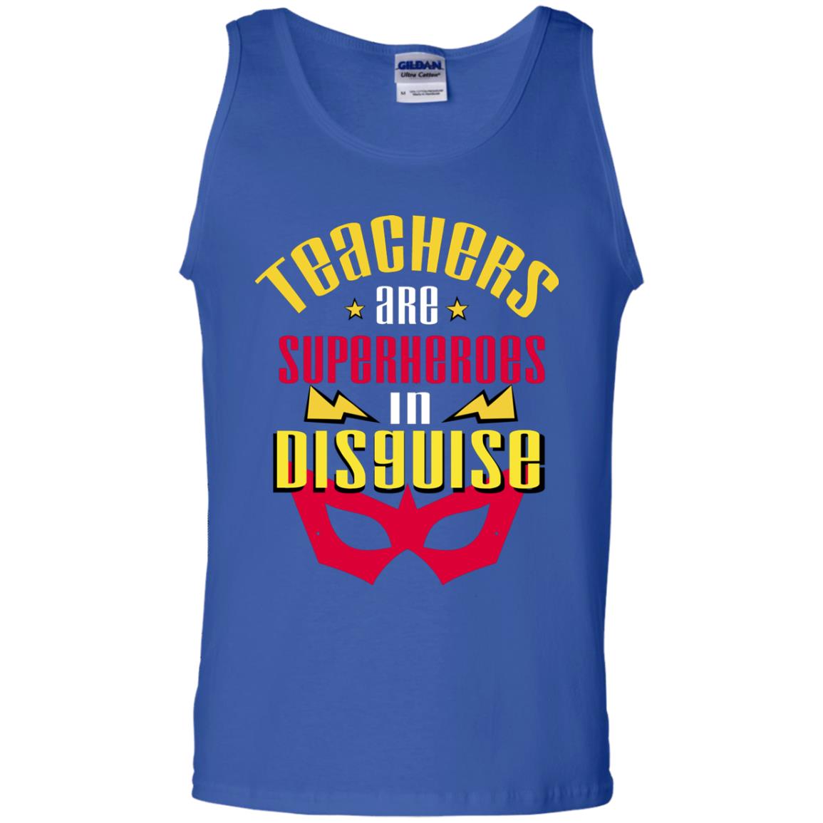 Teachers Are Superheroes In Disguise Movie Fan T-shirt Royal