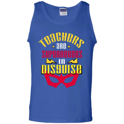 Teachers Are Superheroes In Disguise Movie Fan T-shirt Royal