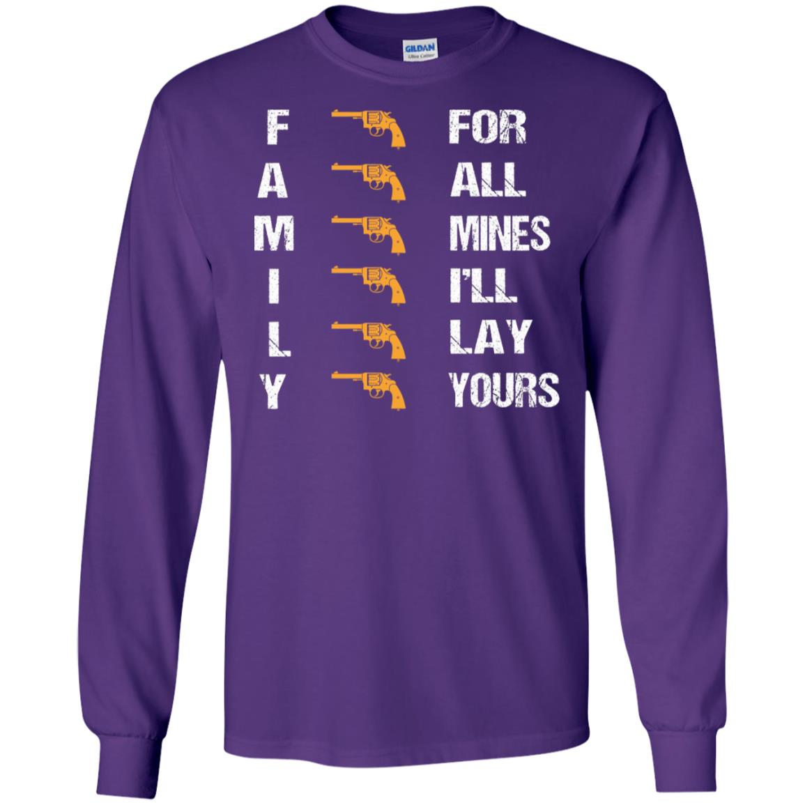 Family For Mines I'll Lay Yours Shirt Purple