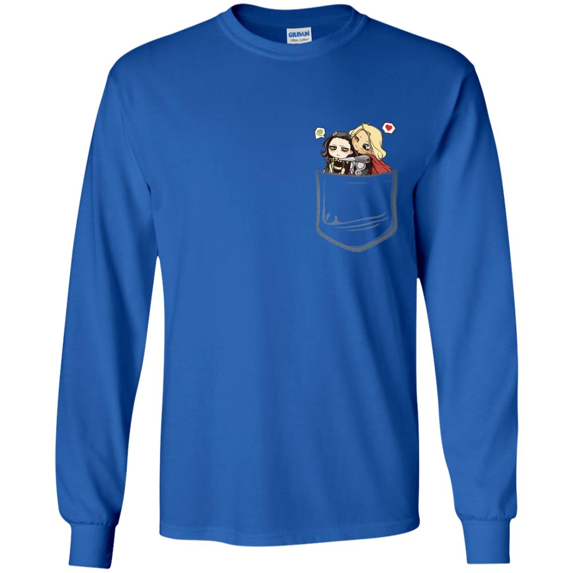 Thornloki In Pocket Movie Shirt Royal