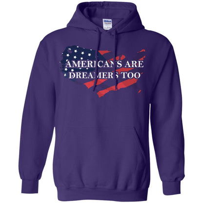 Americans Are Dreamers Too T-shirt Purple