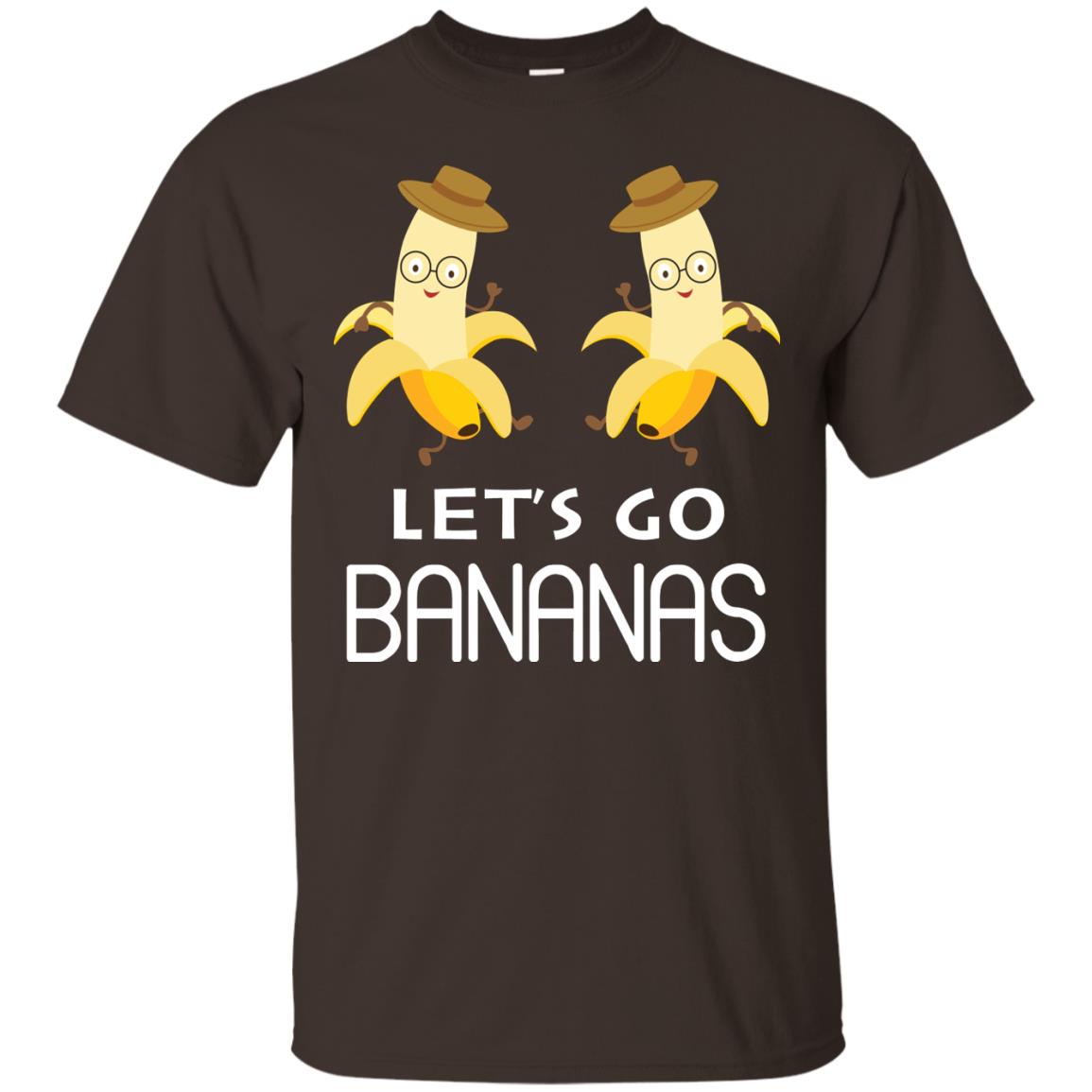 Let's Go Bananas Shirt Dark Chocolate