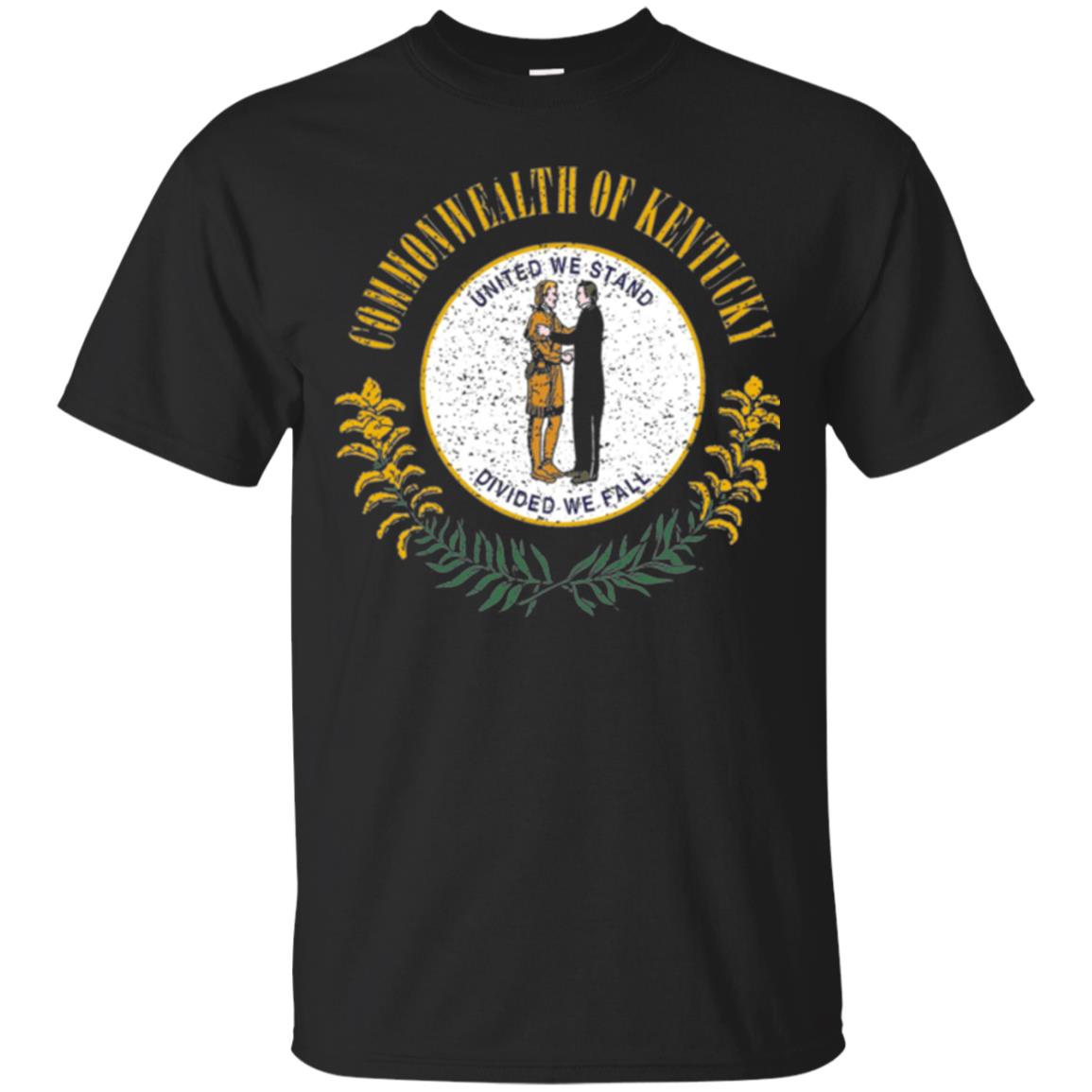 Kentucky State Flag T-shirt Black