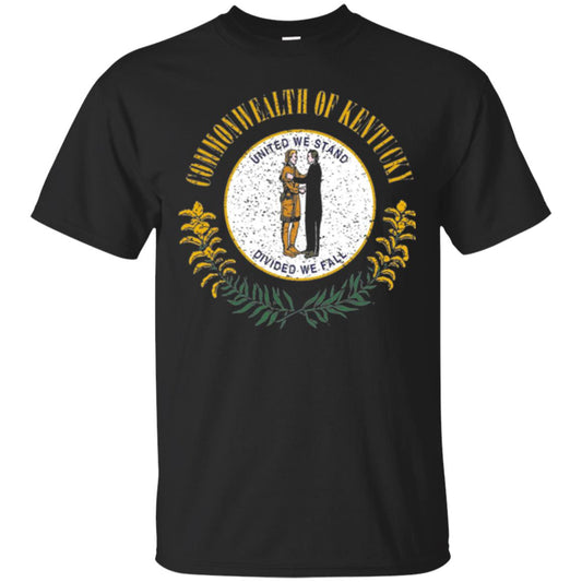 Kentucky State Flag T-shirt Black