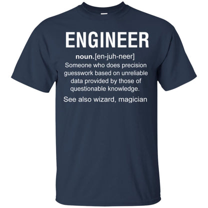 Engineer Someone Who Does Precision Guesswork Based On Unreliable Data Provided By Those Of Questionable Knowledge Navy