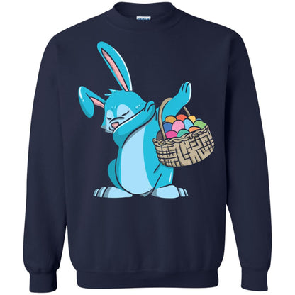 Easter Bunny Dab Easter Shirt Navy
