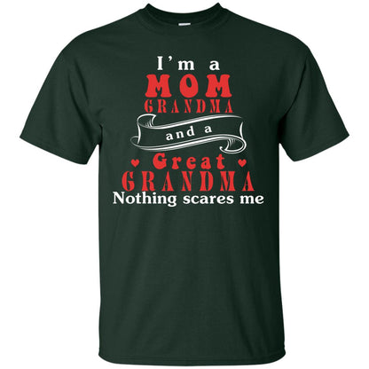 Im A Mom Grandma And A Great Grandma Shirt Forest