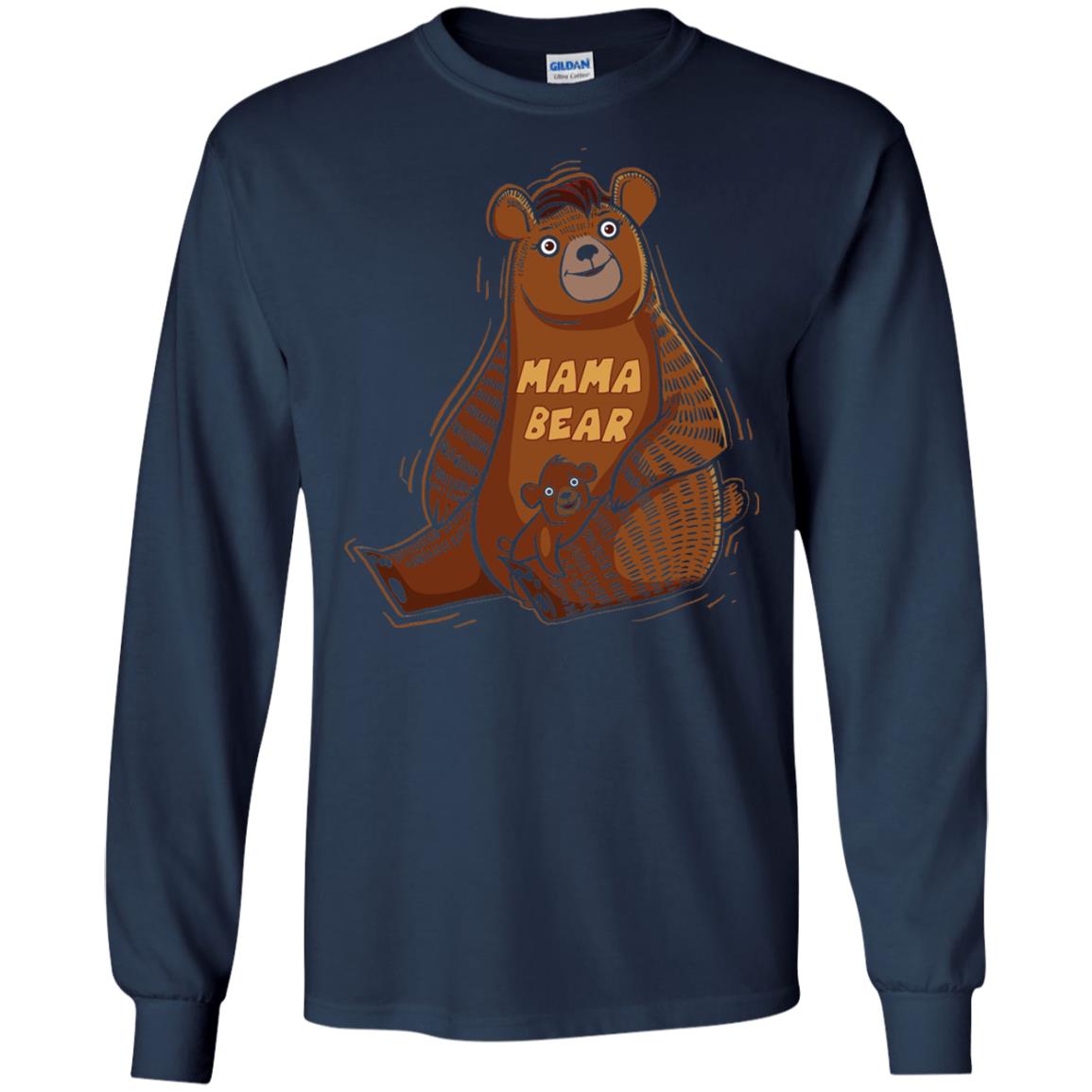First Time Mothers Day Shirts Mama Bear Navy