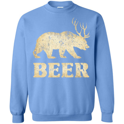 Beer T-shirt Vintage Bear Deer Carolina Blue